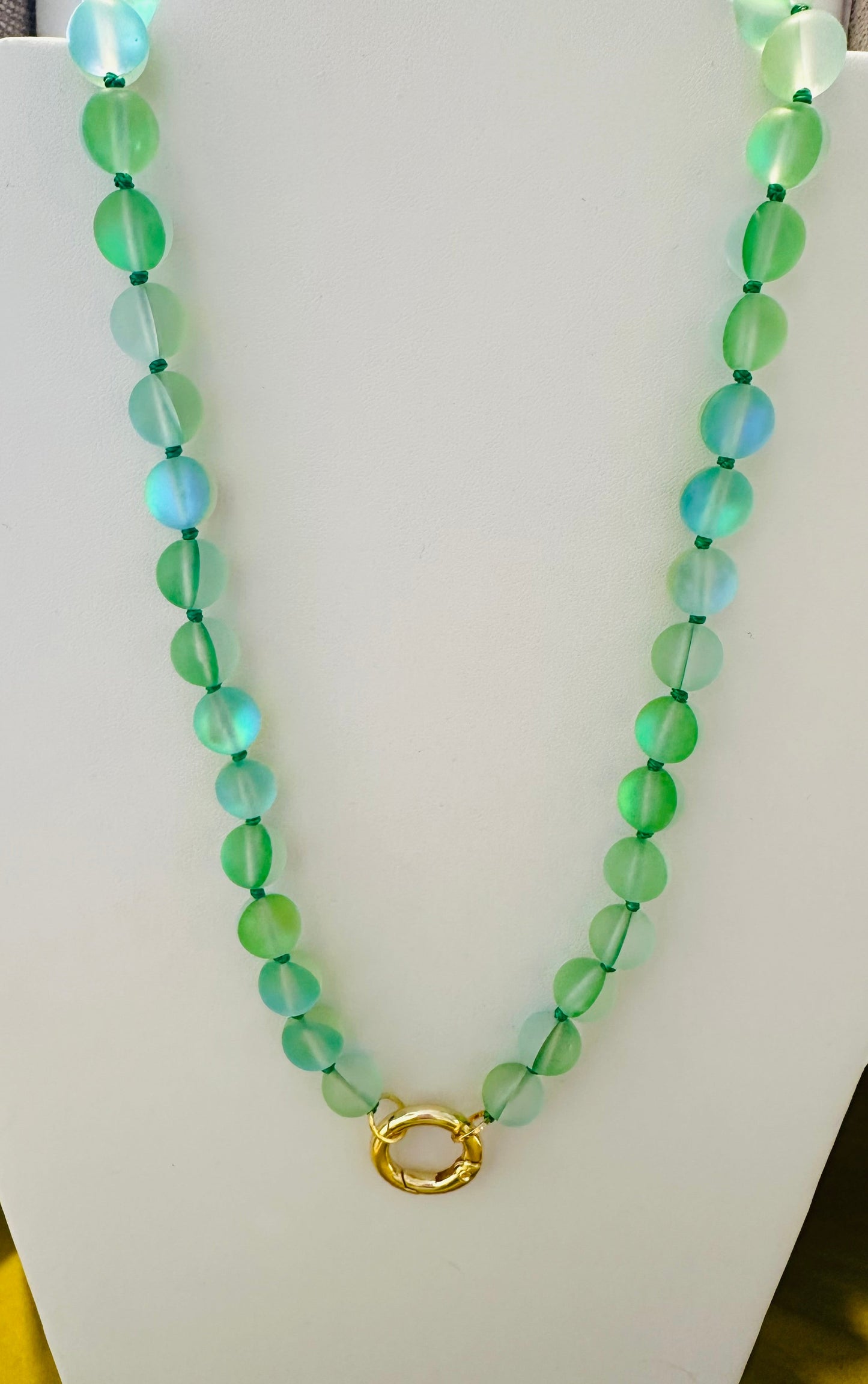 Mermaid Glass Bead Necklace