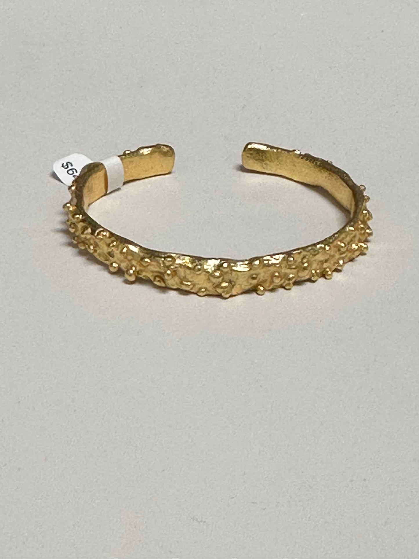 Studded Matte Gold Cuff