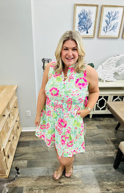 Citrus Bloom Dress