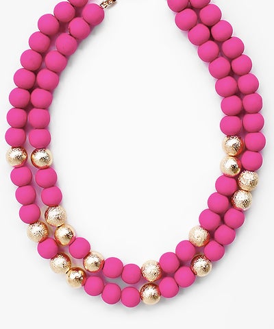 Wood Bead Necklace