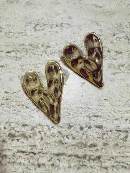 Heart Studs