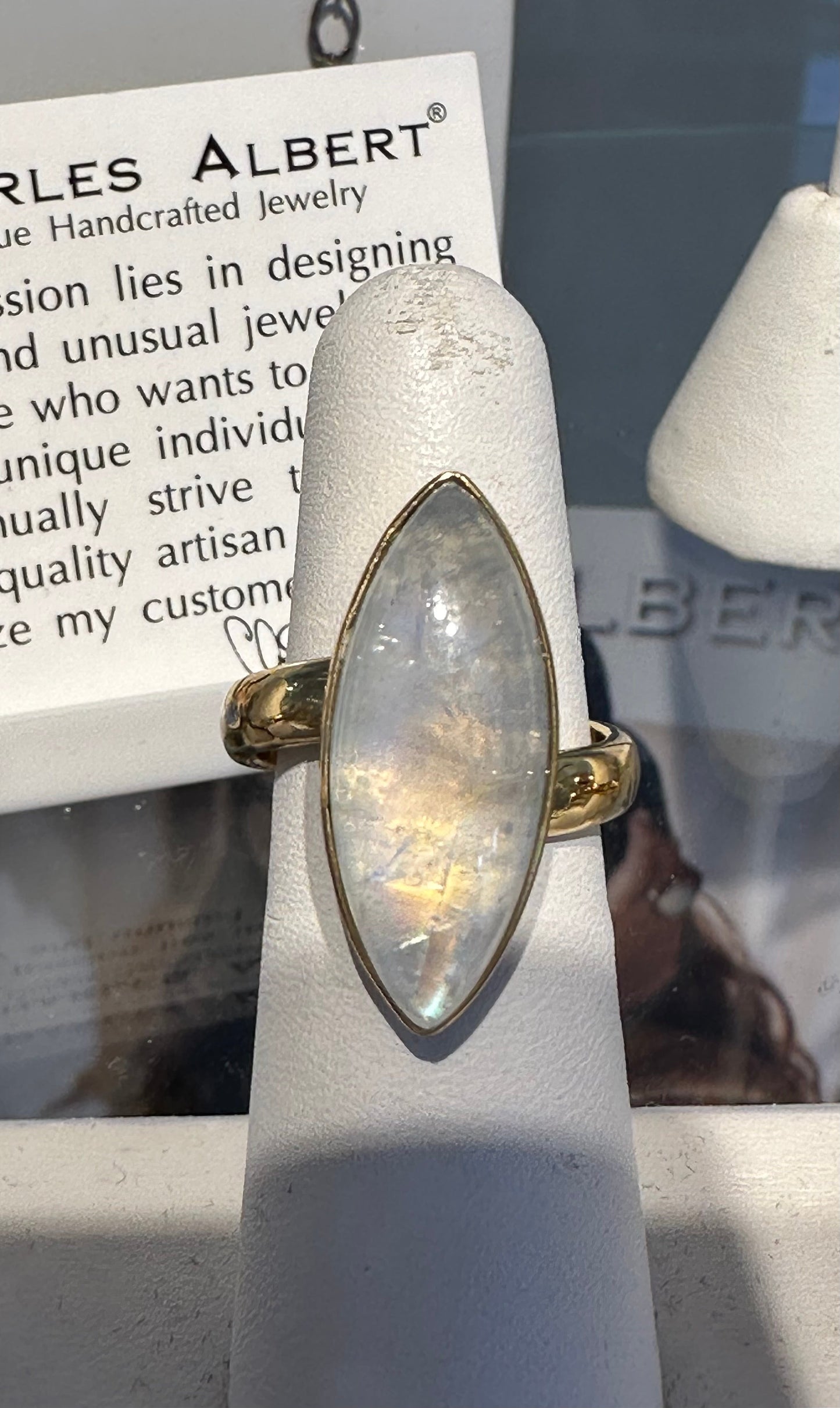 Moonstone Rings