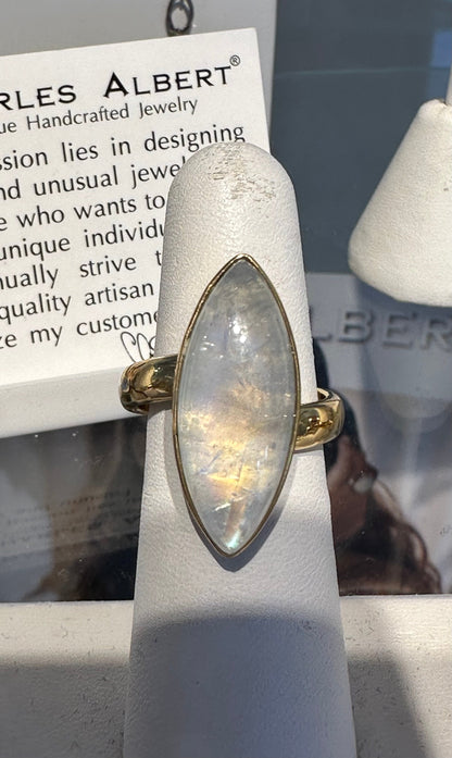Moonstone Rings