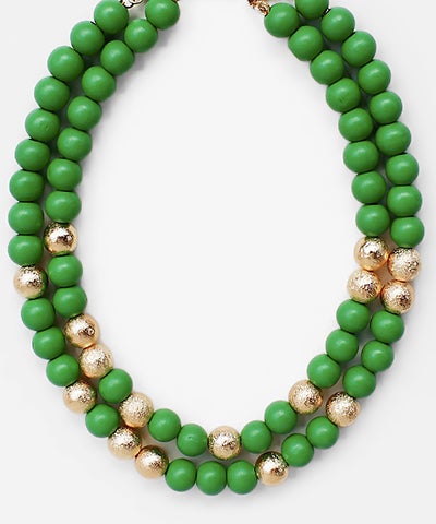 Wood Bead Necklace
