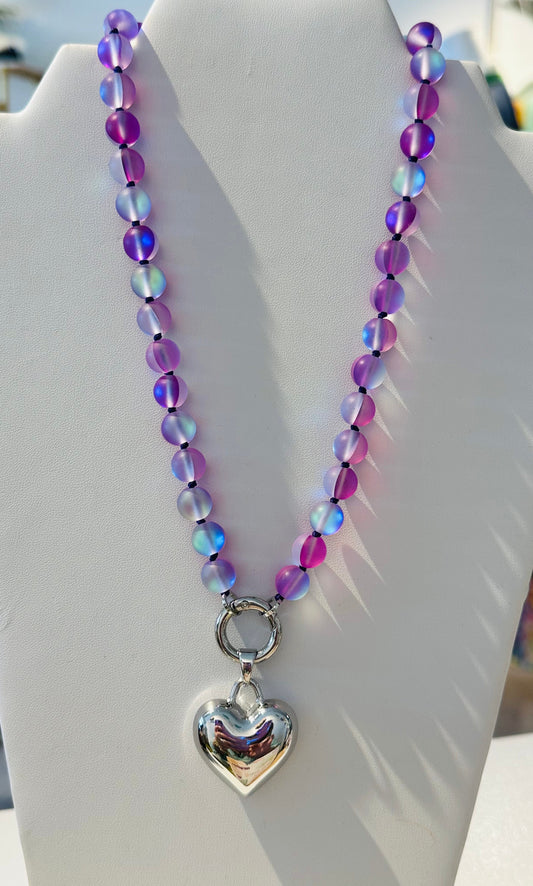 Mermaid Glass Bead Necklace