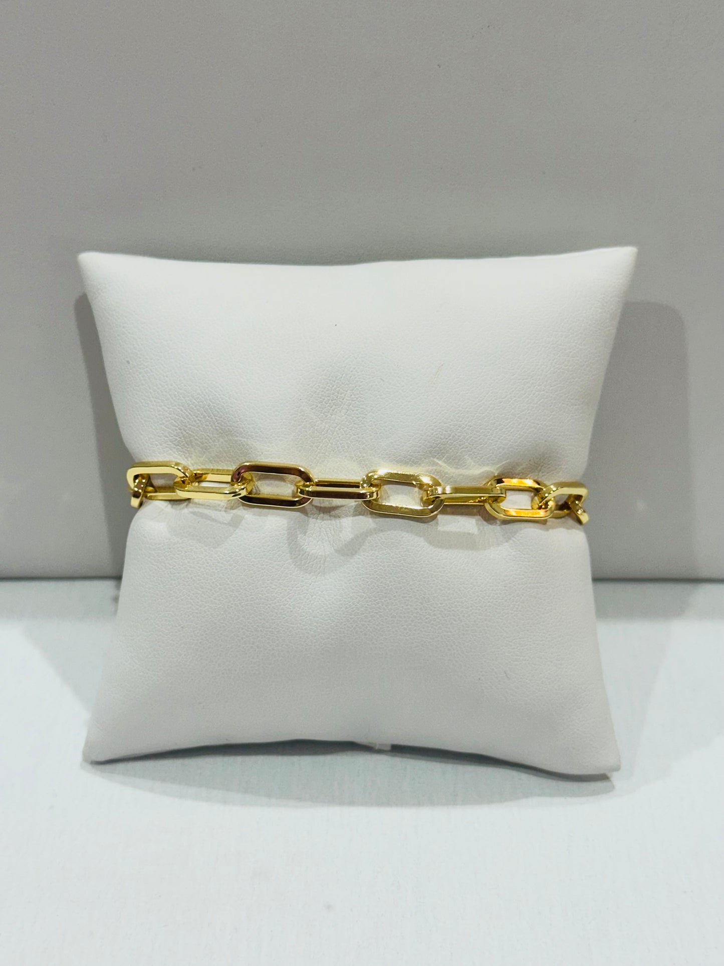 Paper Clip Link Bracelet