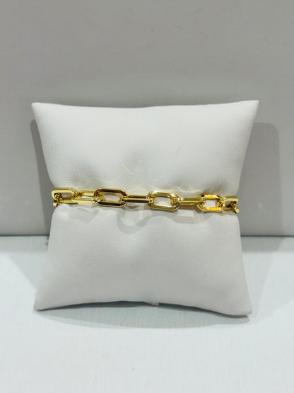 Paper Clip Link Bracelet