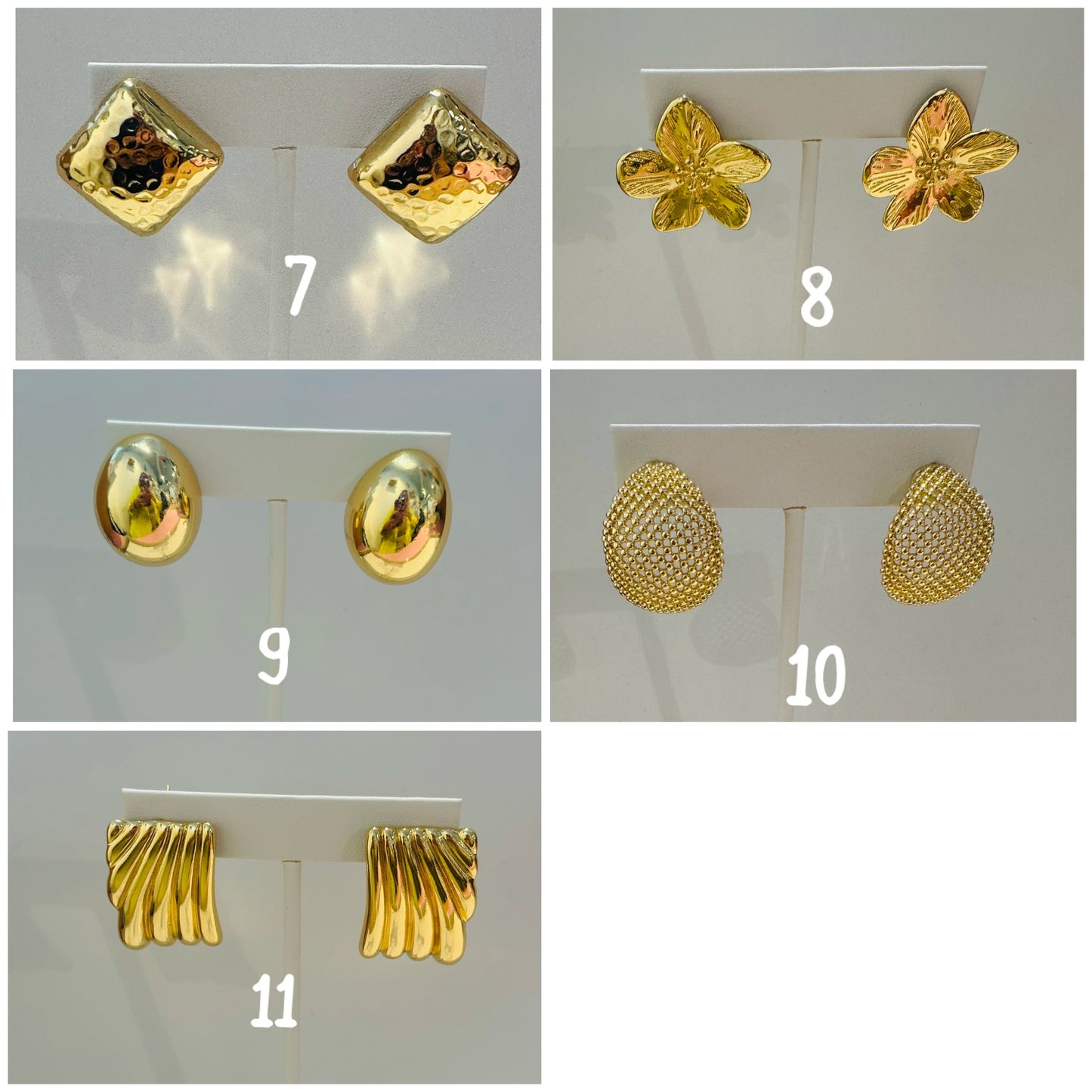 Bold Gold Earrings