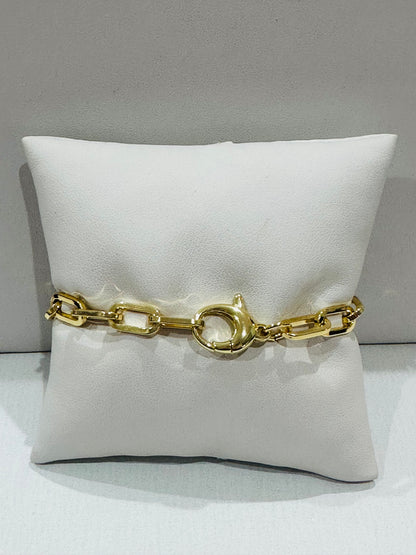 Paper Clip Link Bracelet