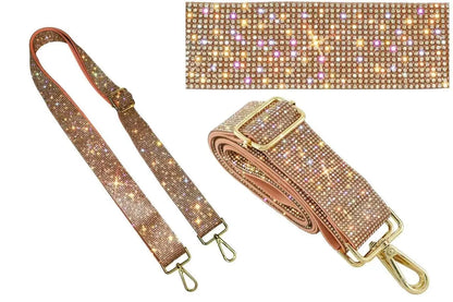 Rhinestone guitar strap