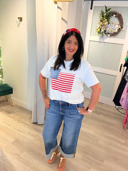 American Flag Top