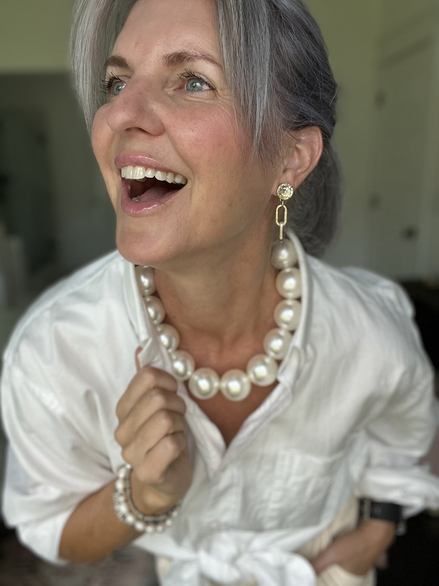 Pearl Statement Necklace