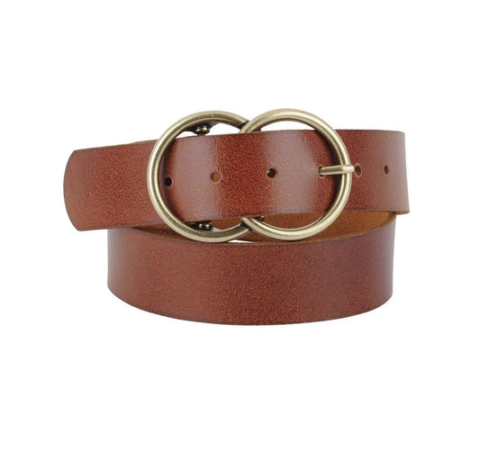 Double Circle Buckle Belt