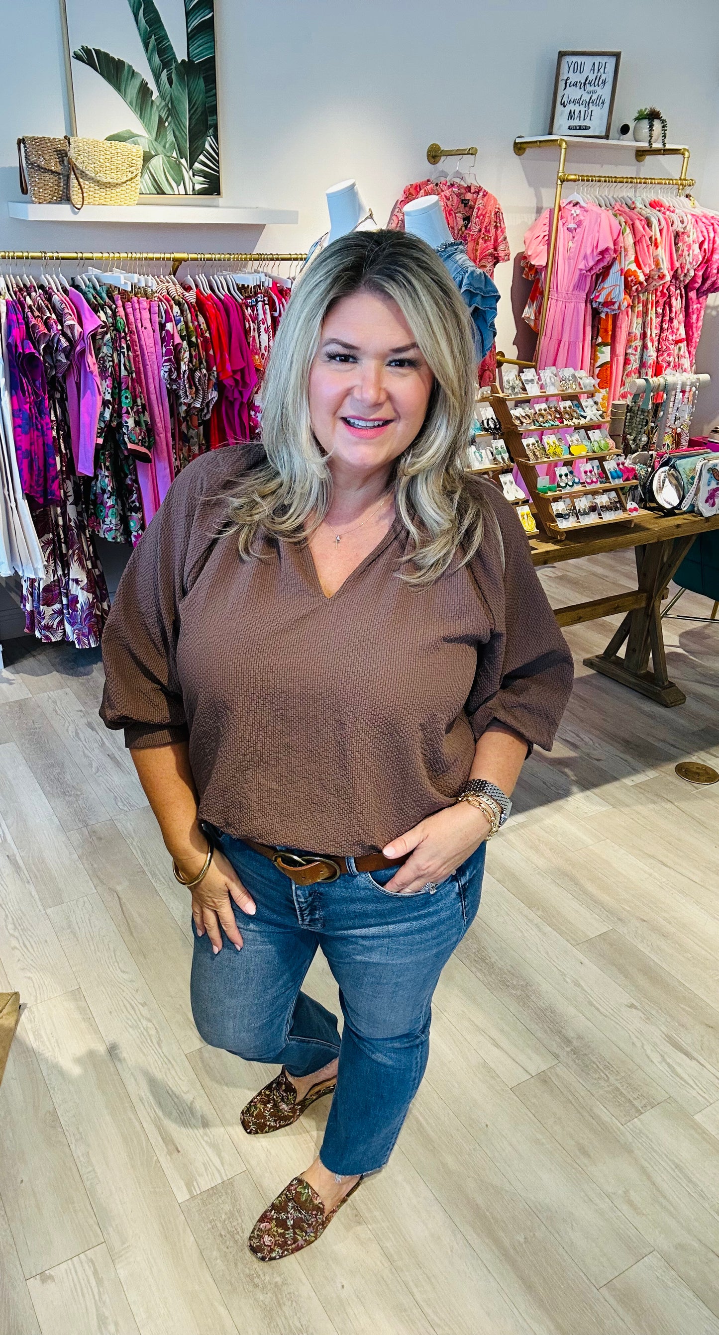 Chestnut Charm Top