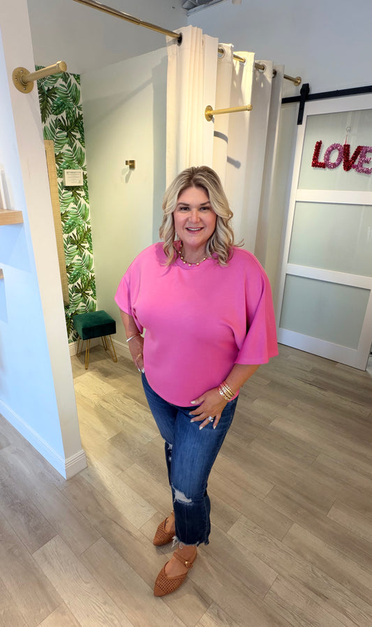 The Pink Flamingo Top