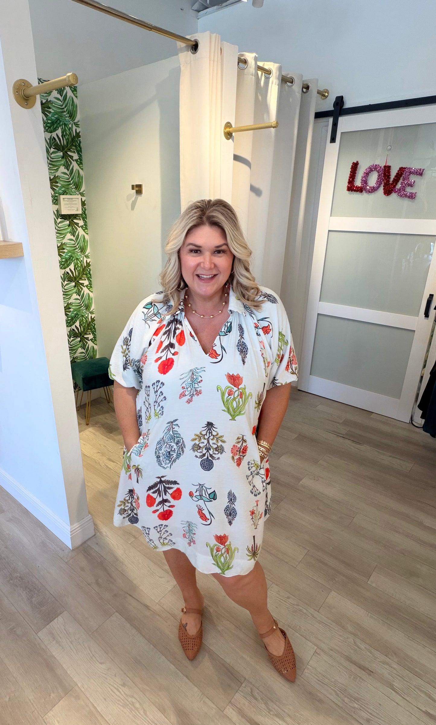 Botanical Breeze Dress