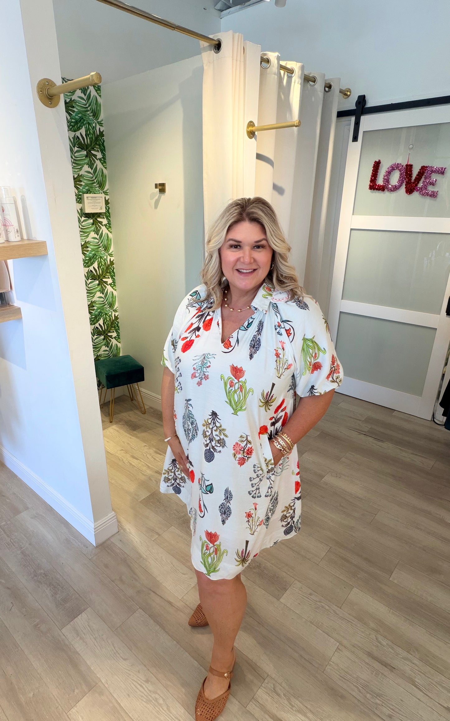 Botanical Breeze Dress