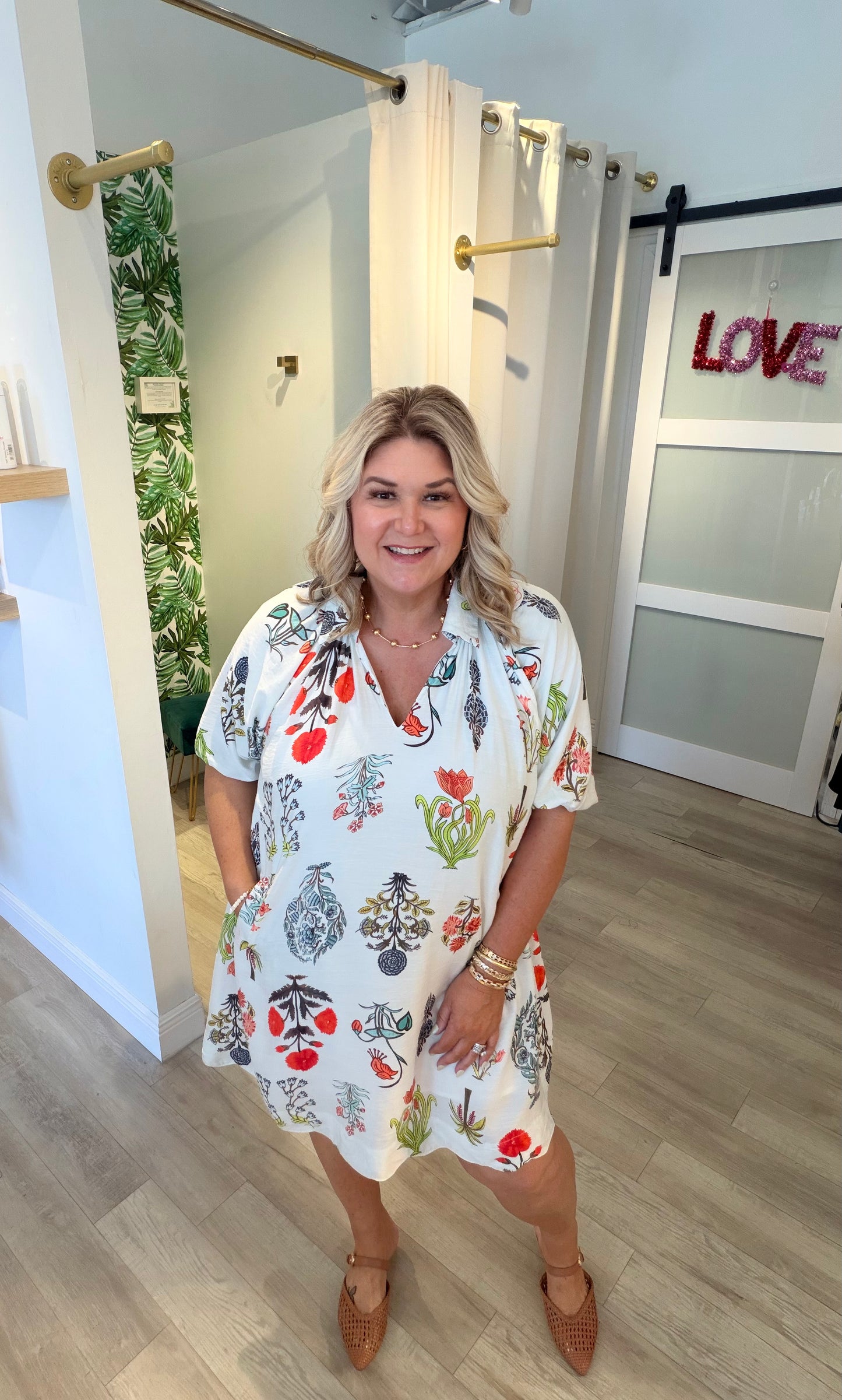 Botanical Breeze Dress