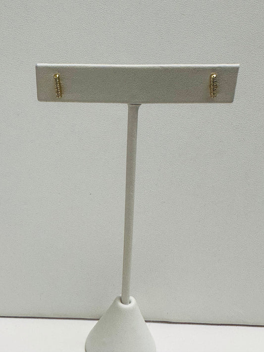 Bar Stud Earrings