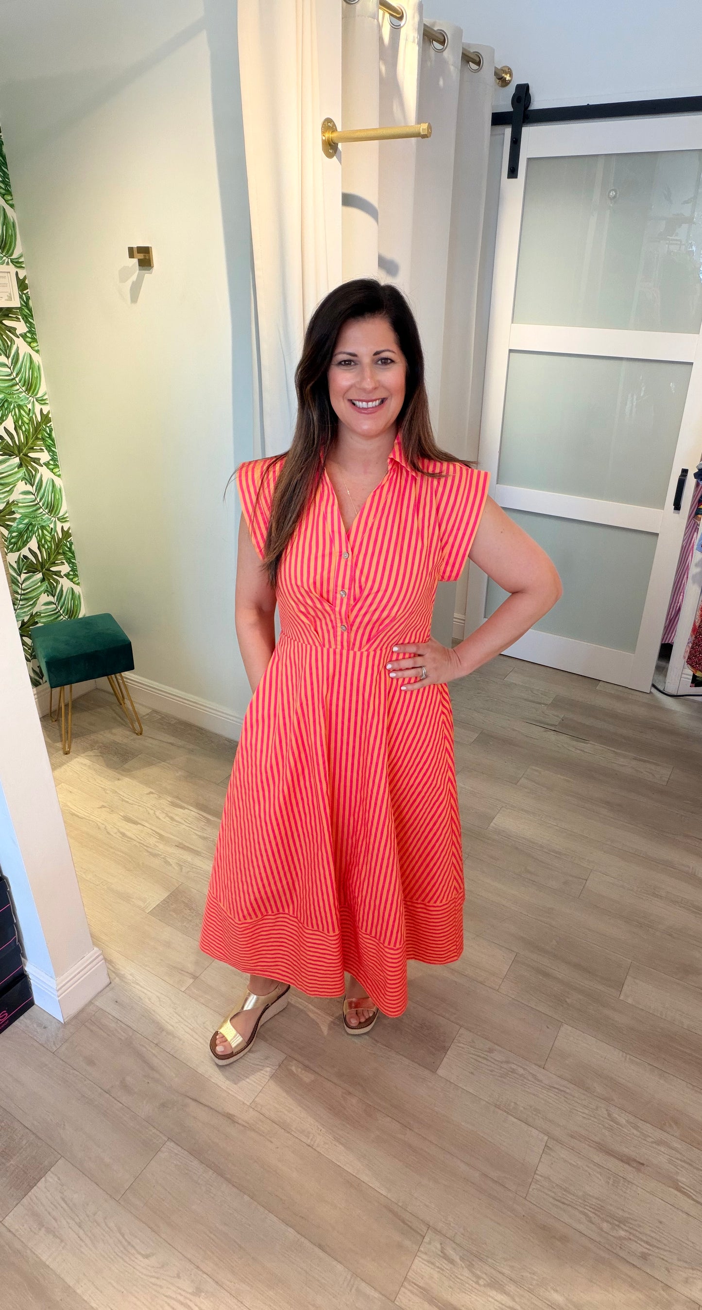 Sunset Soire'e Dress