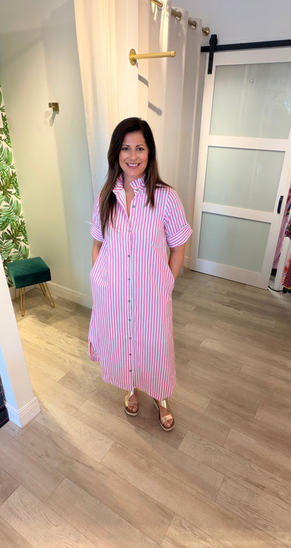 Cotton Candy Stripe Dress