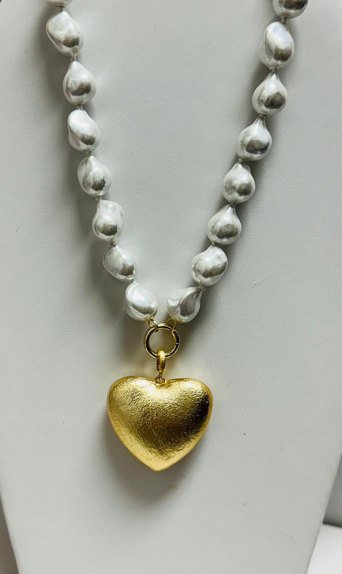 Puff Heart Pendent