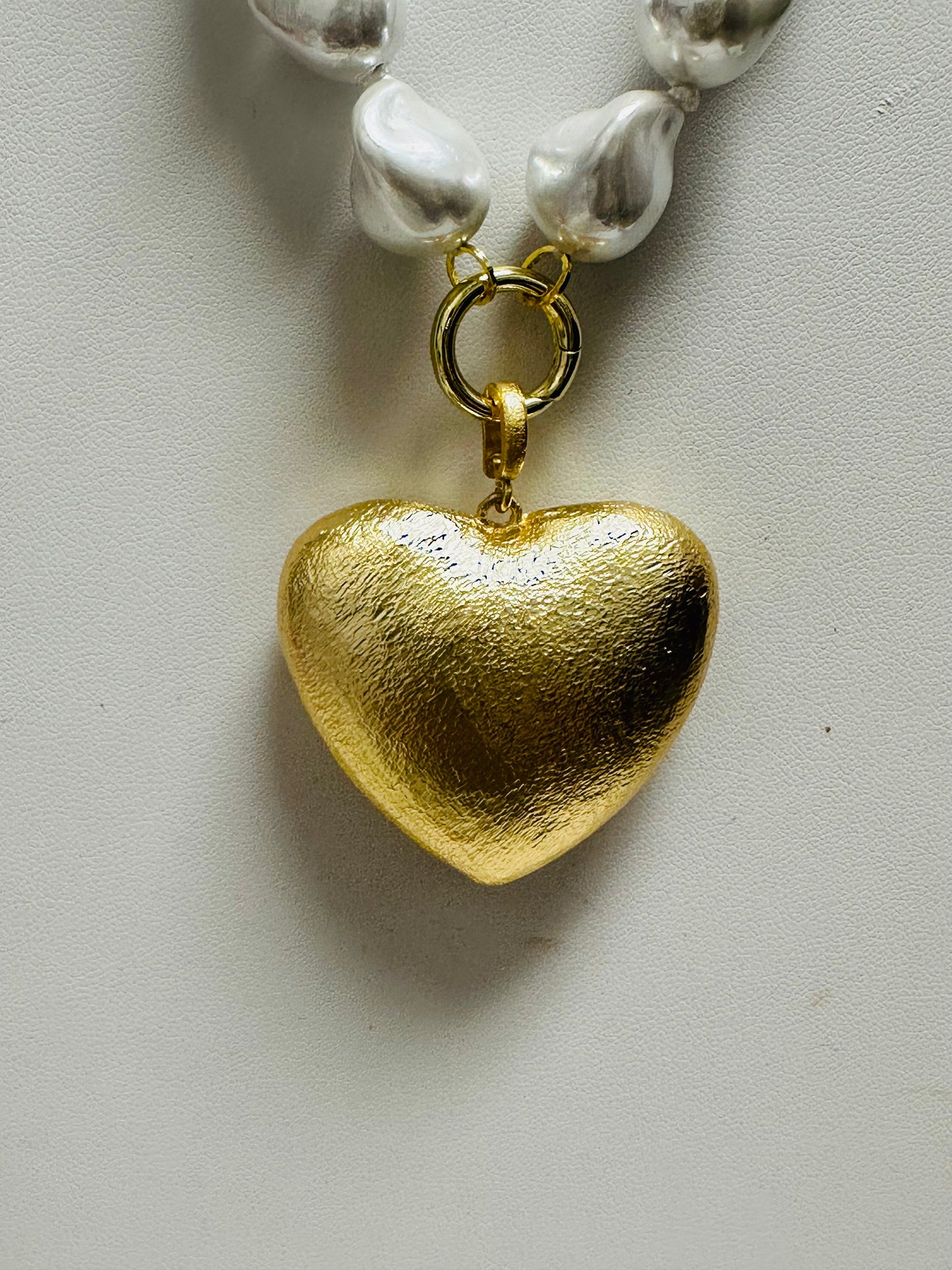 Puff Heart Pendent