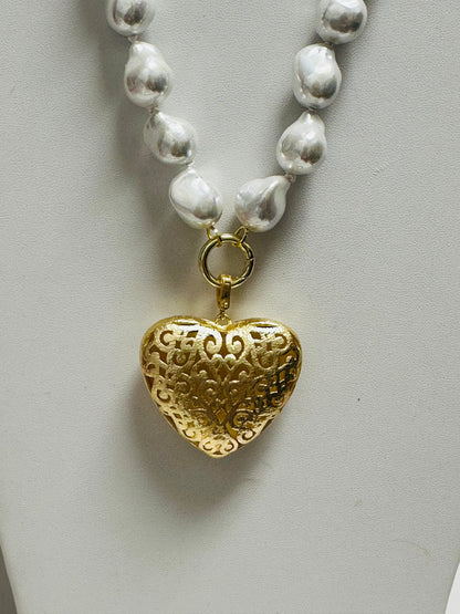 Puff Heart Pendent