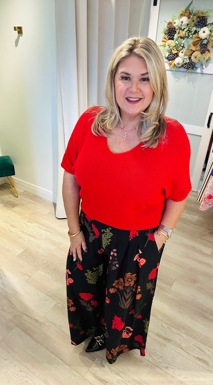 Midnight Petals Pant