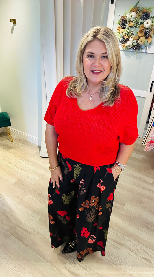 Midnight Petals Pant