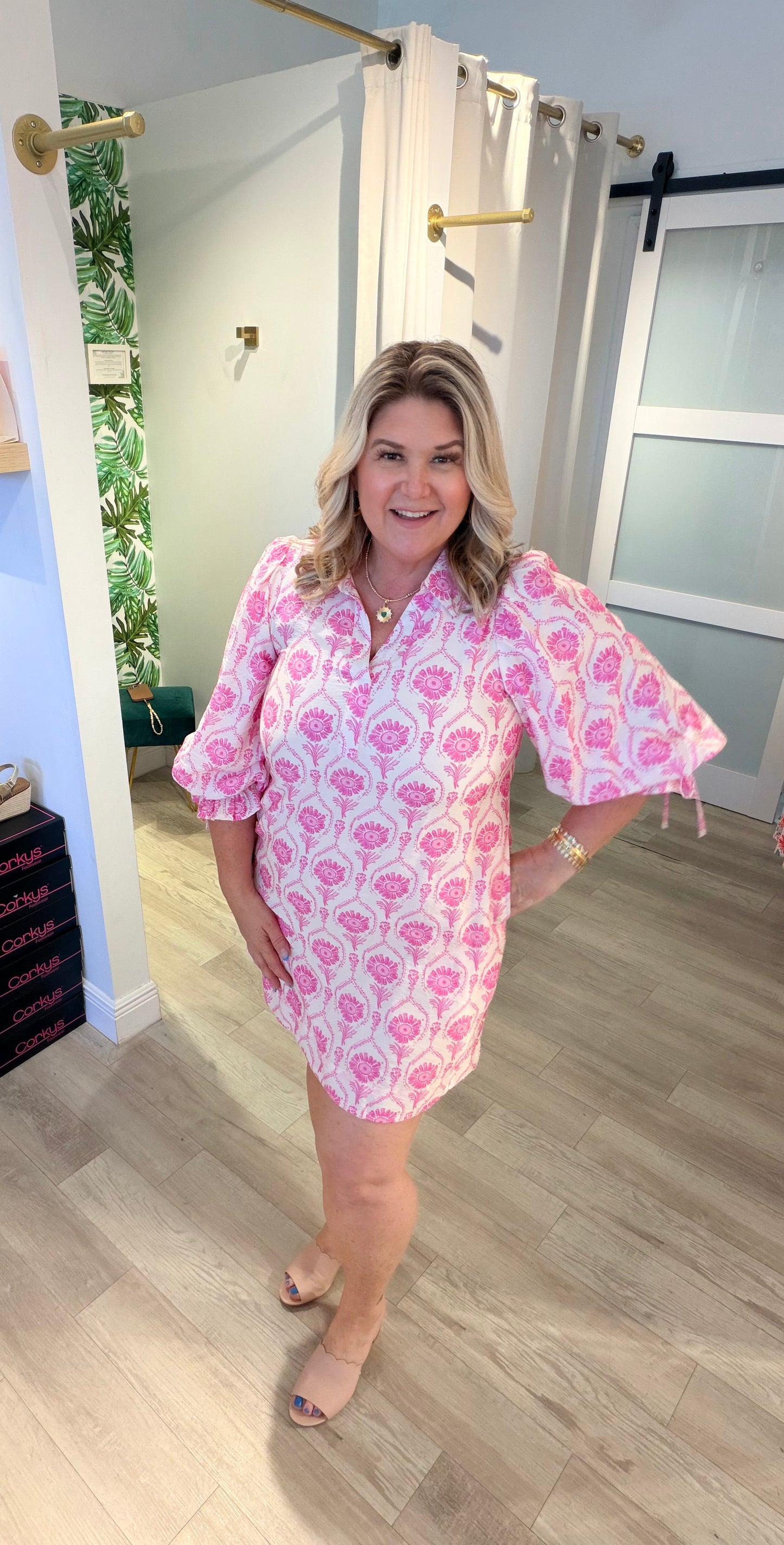 The Pink Peony Dress