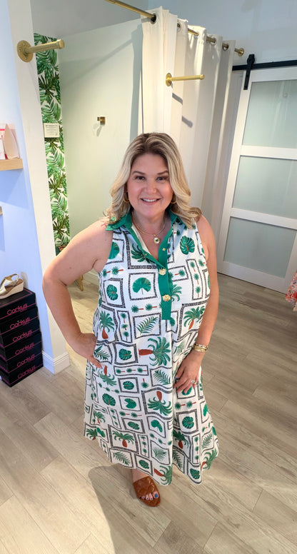 The Palm Royale Dress
