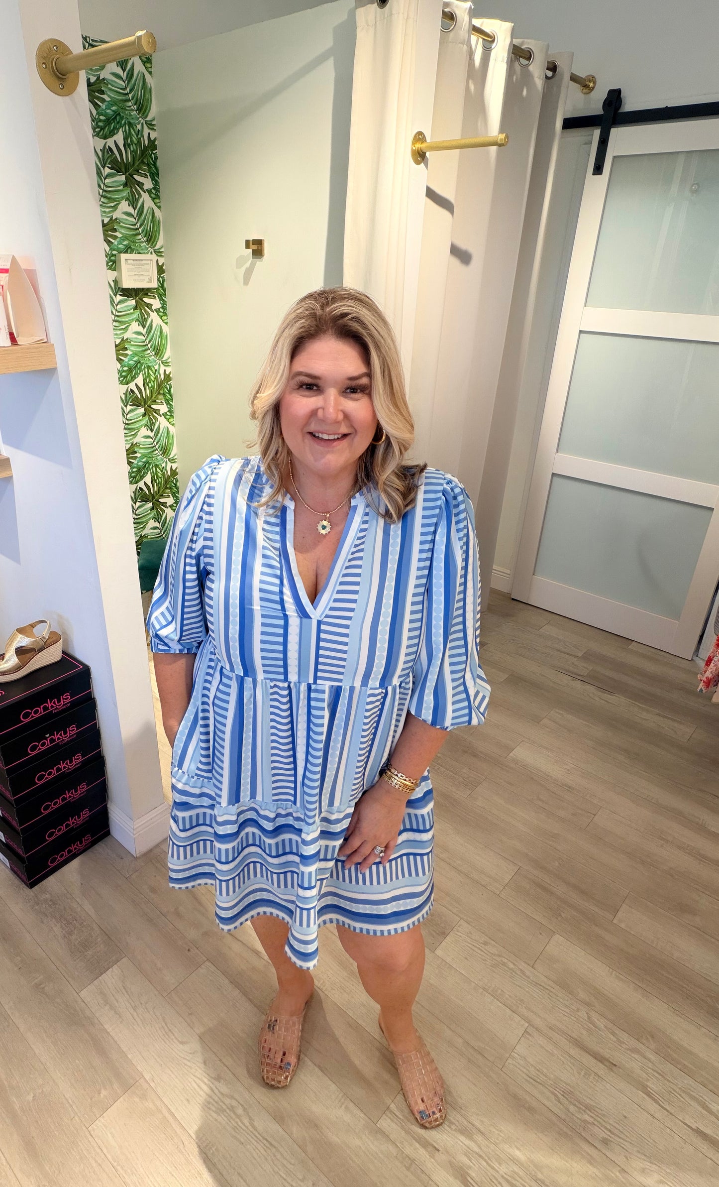 Simply Striped Dress