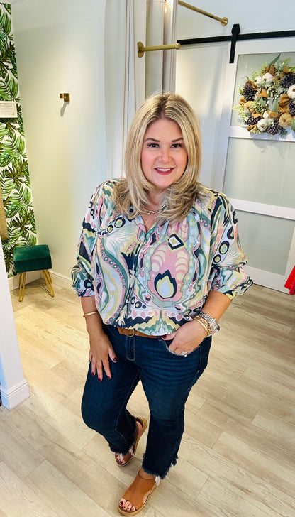 Bohemian Artistry Top