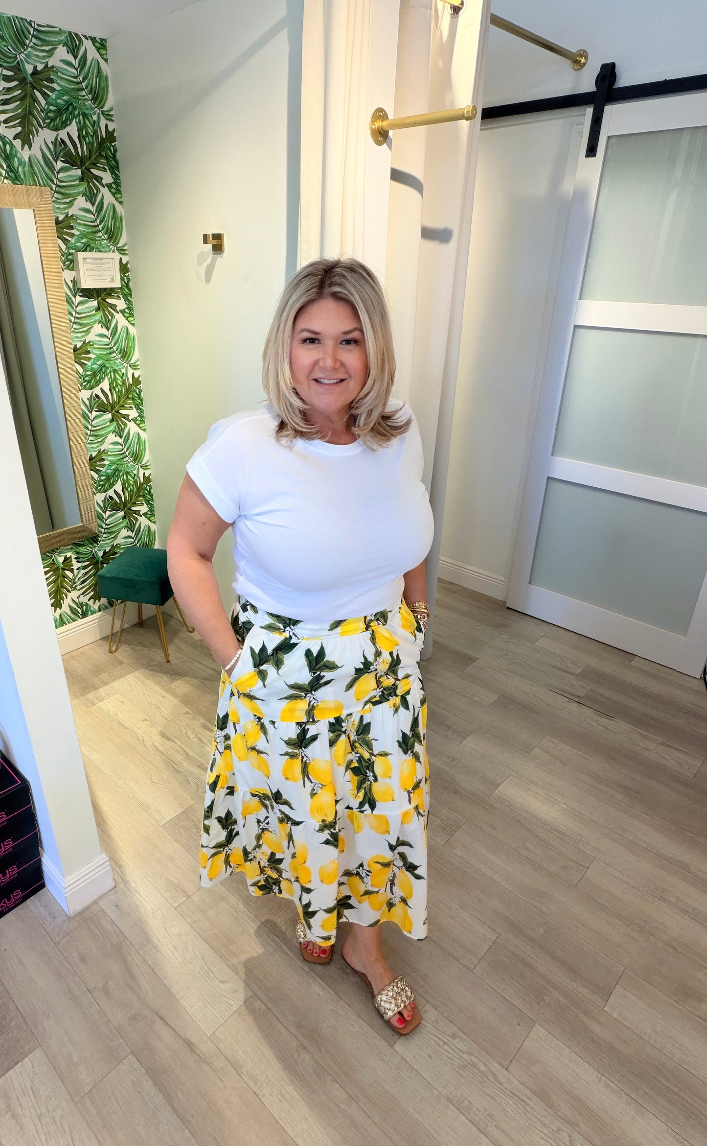 Lemon Squeeze Skirt