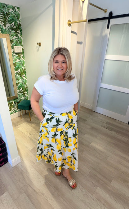 Lemon Squeeze Skirt