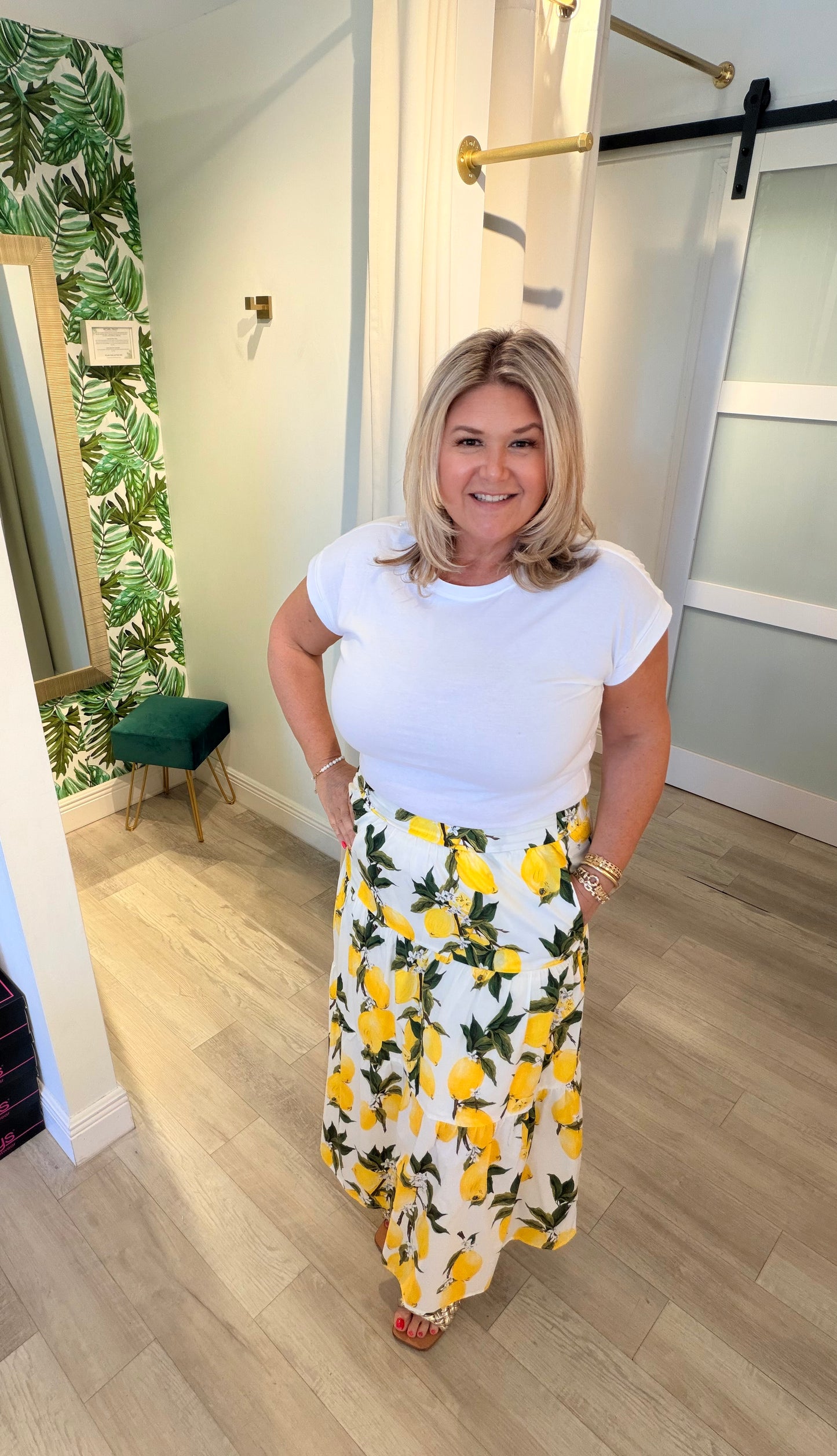 Lemon Squeeze Skirt