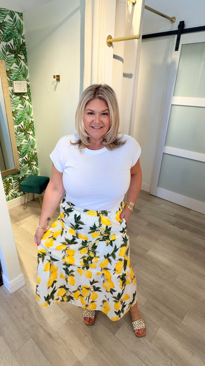 Lemon Squeeze Skirt