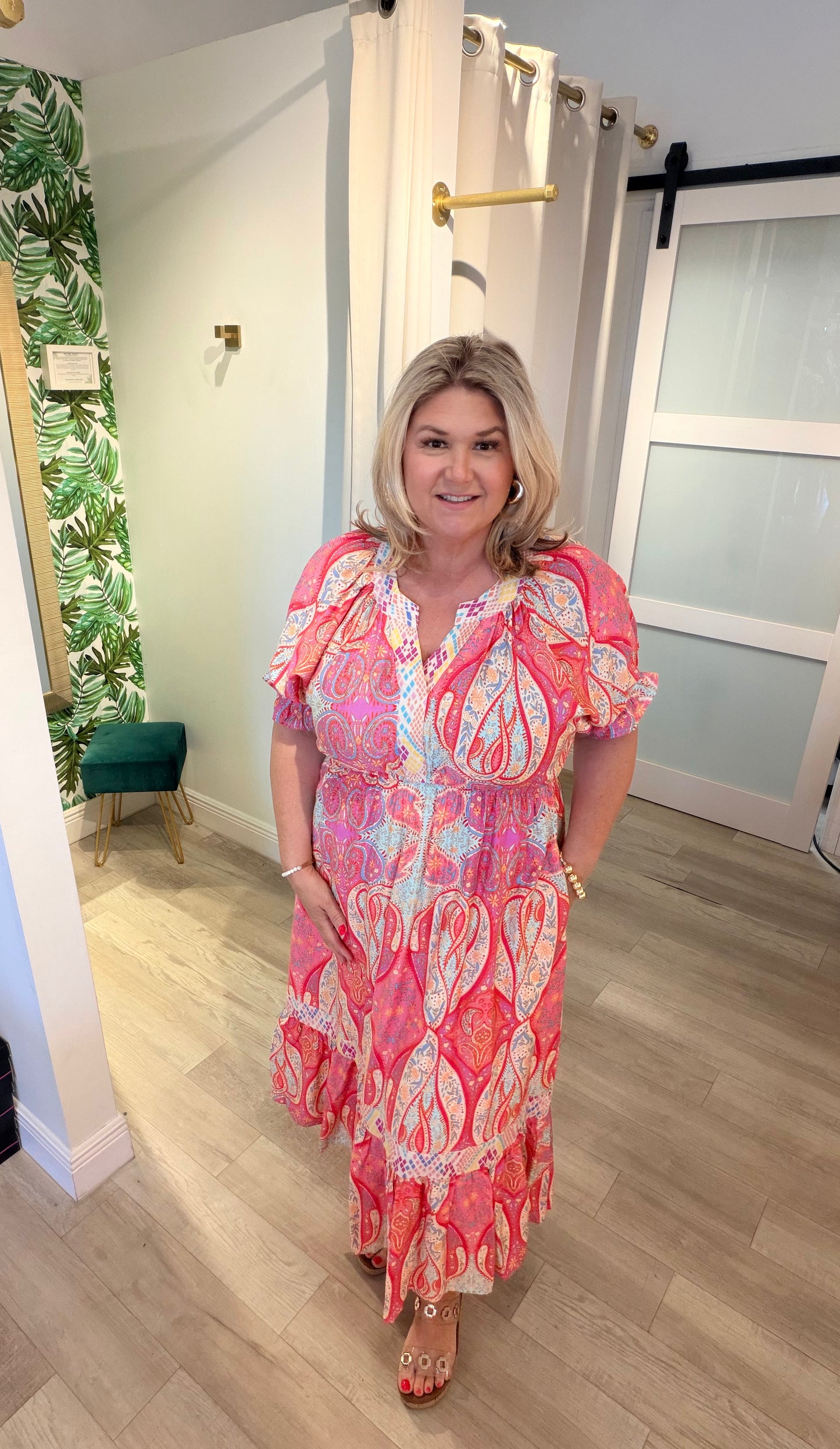 The Paisley Charm Dress