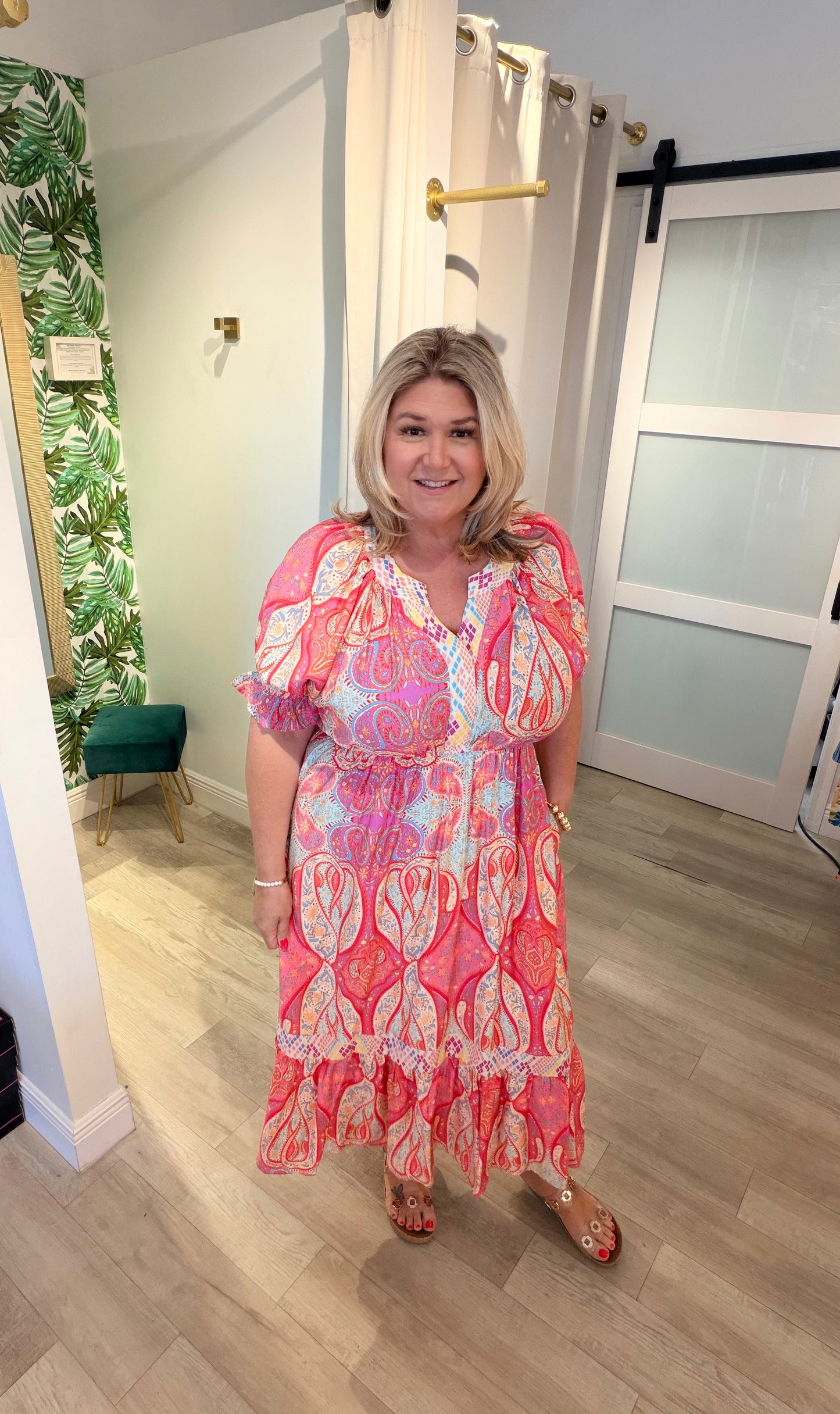The Paisley Charm Dress