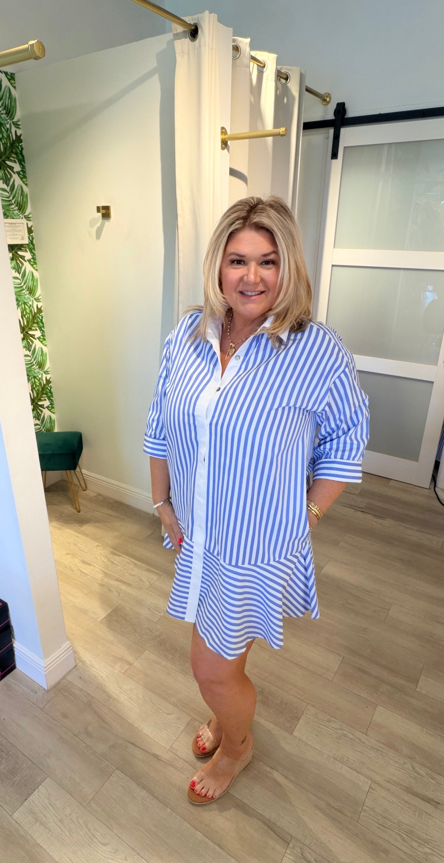 The Coastal Cabana Dress