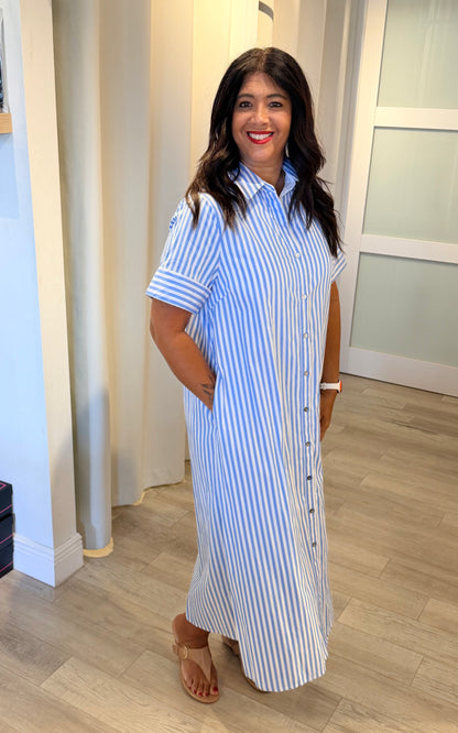 The Seaside Stripe Dress
