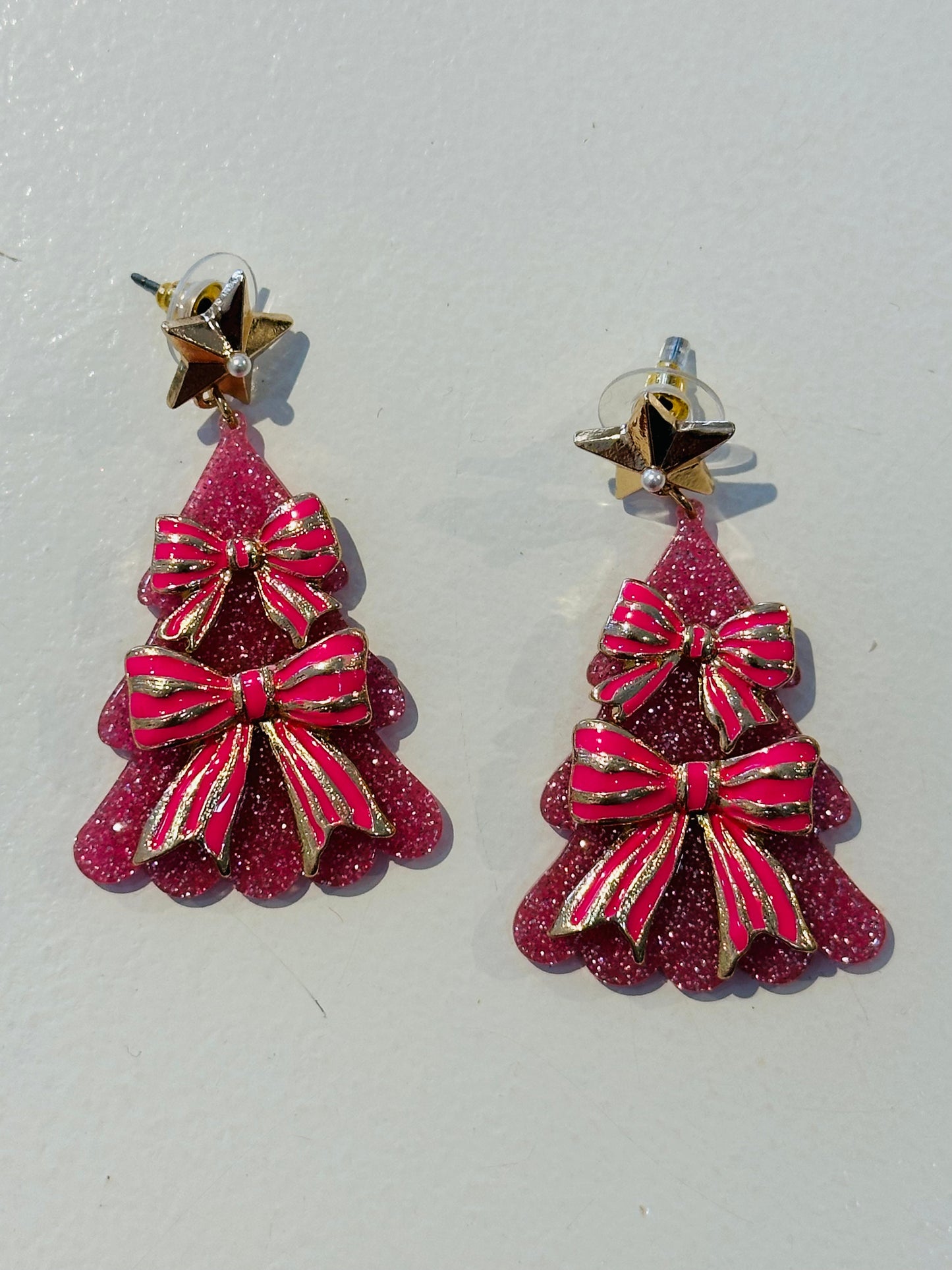 Bow Tree Earrings