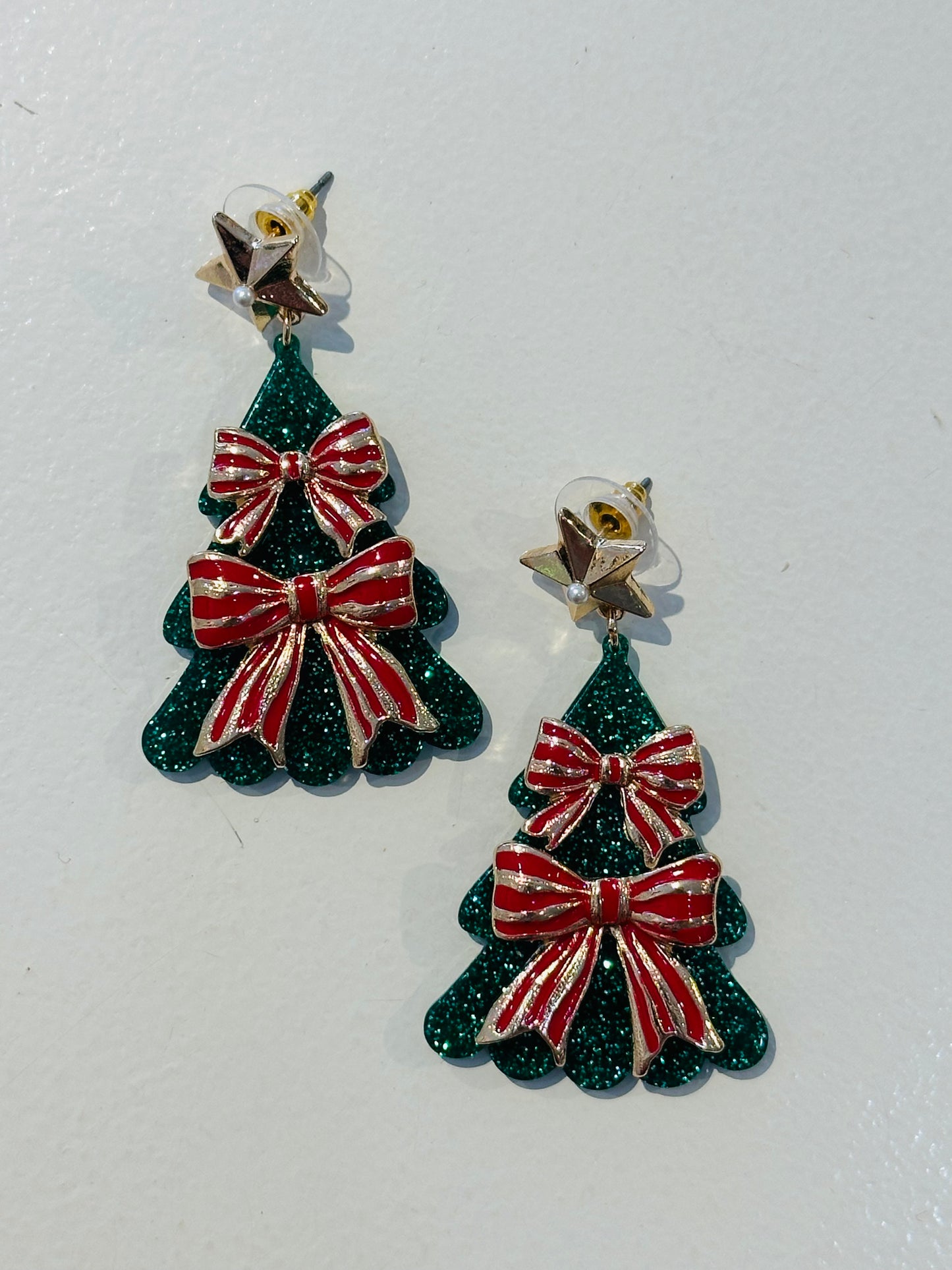 Bow Tree Earrings