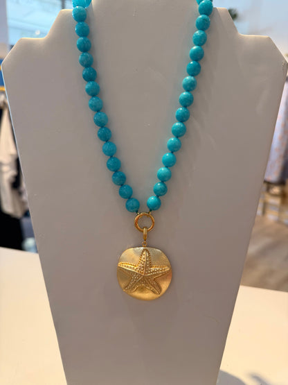 Semi Precious Stone Necklace