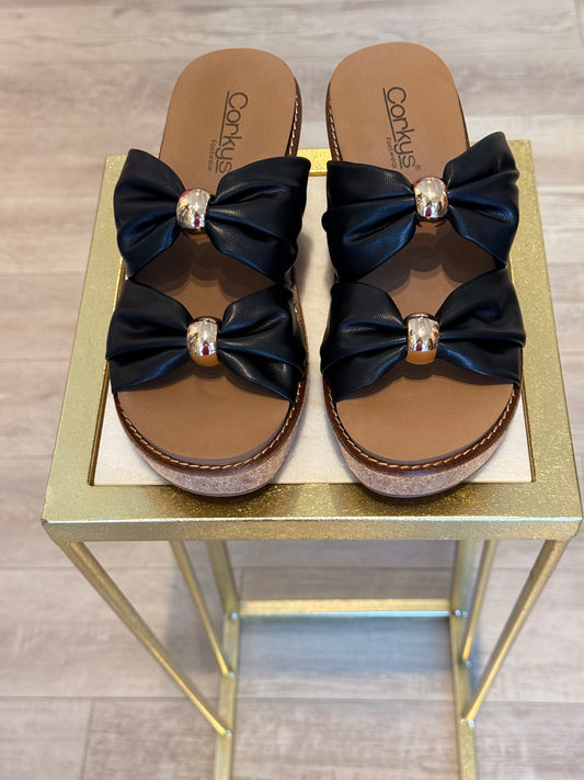 The Miss Understood Black Wedge