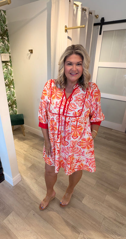 The Sunset In Paradise Dress