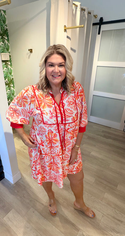 The Sunset In Paradise Dress