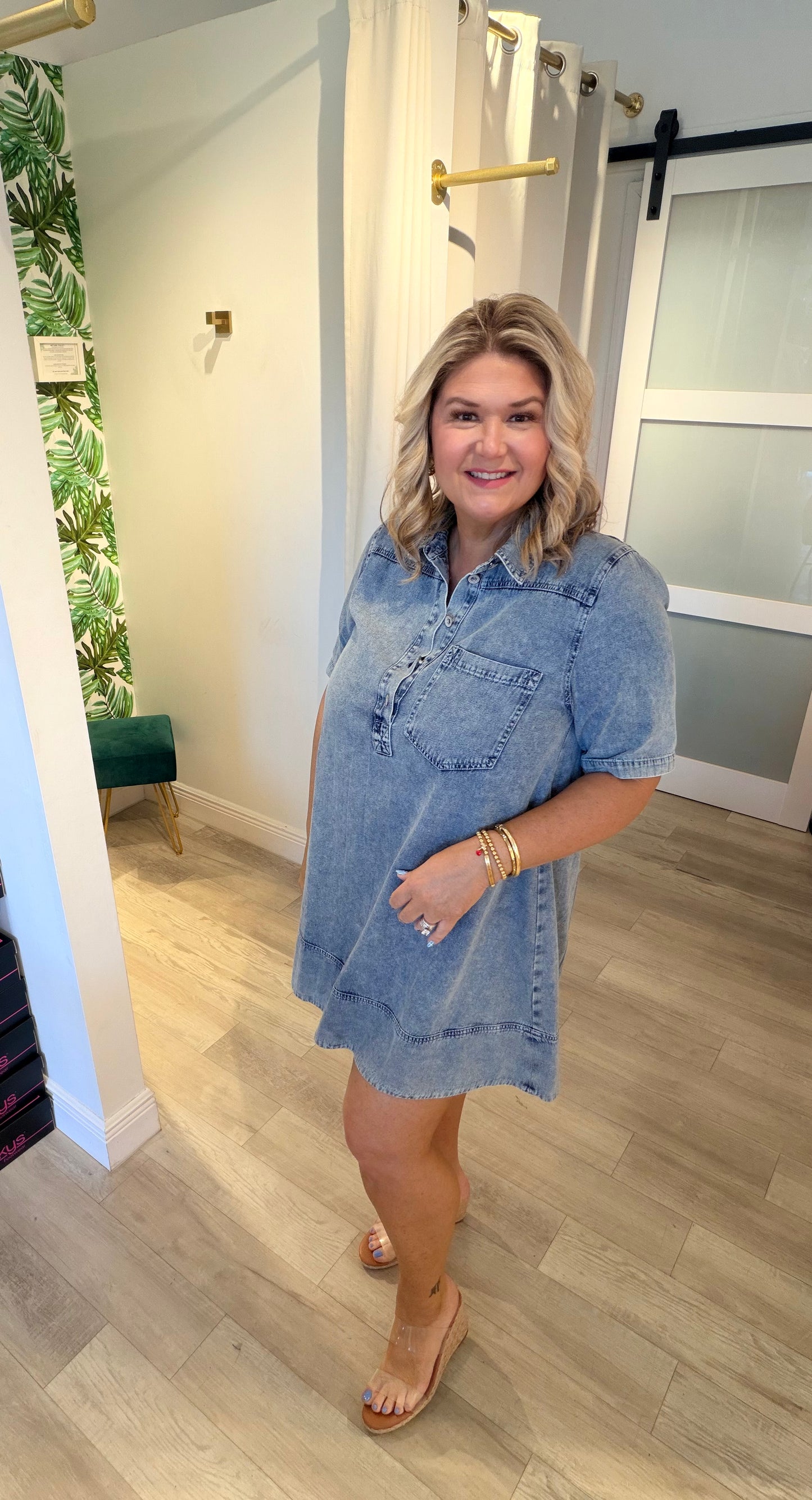 The Denim Delight Dress