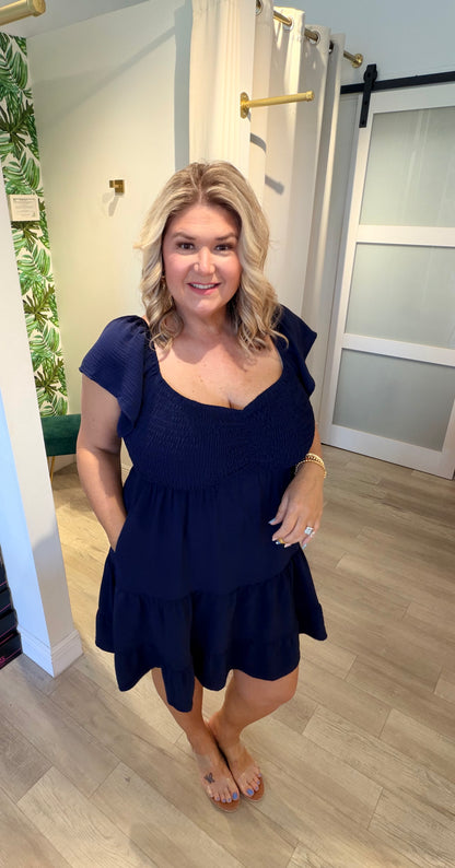 The Midnight Breeze Dress